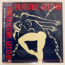 POWER STATION GET IT ON EMI S14112 JAPAN OBI VINYL 12