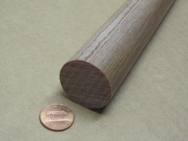 Barre Ronde Phénolique Micarta/G10 FR4 - Diamètre 1 Pouce X 48 Pouces De Long
