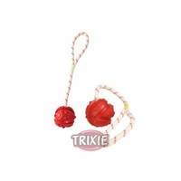 Trixie Ball Am Seil | 7Cm Mit 35Cm Seil Schwimmend Naturgummi
