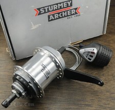 Bicicleta de freno de montaña rusa Sturmey Archer SRC 3 velocidades HUB 36h palanca de cambios bicicleta crucero NUEVO EN STOCK