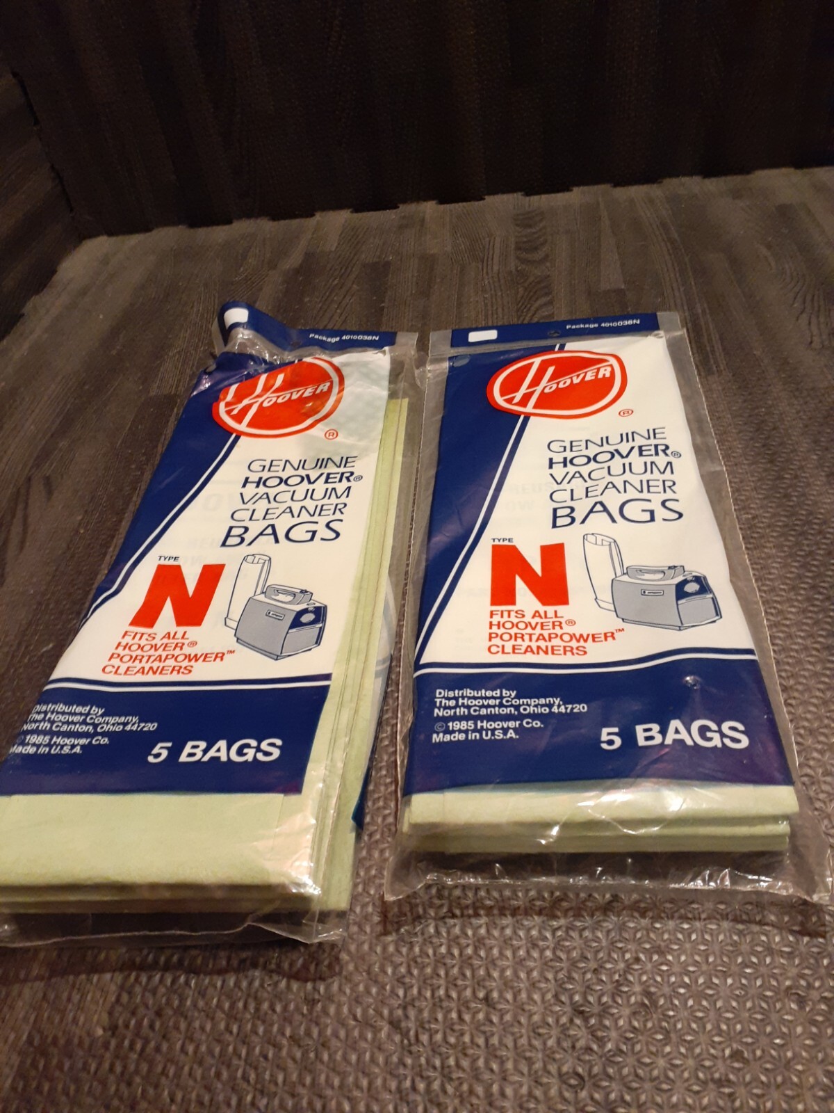 Hoover Vacuum Cleaner Bags Type N 2 Packs (10 Bags) 1 Opened 1 Sealed eBay