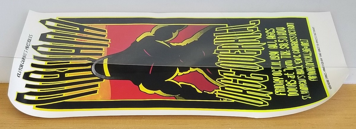 Nirvana Urge Overkill 1991 St Andrew's Hall Detroit MI Ghetto 11