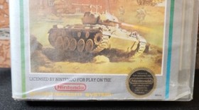 Vintage 1988 Nintendo NES Iron Tank Video Game Tested Working W/ Original Case
