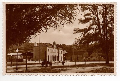 PORTUGAL Divers Carte photo de TOMAR la gare Estaçao