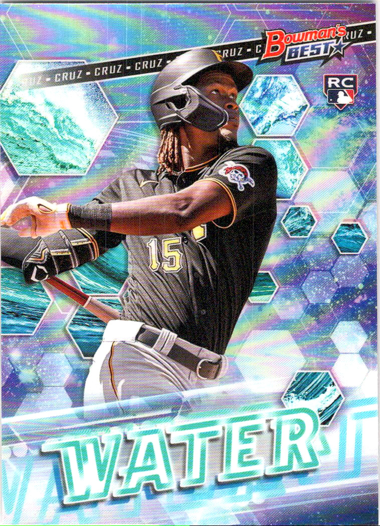 2022 Bowman's Best Elements of Excellence #EE10 Oneil Cruz RC Pittsburgh Pirates