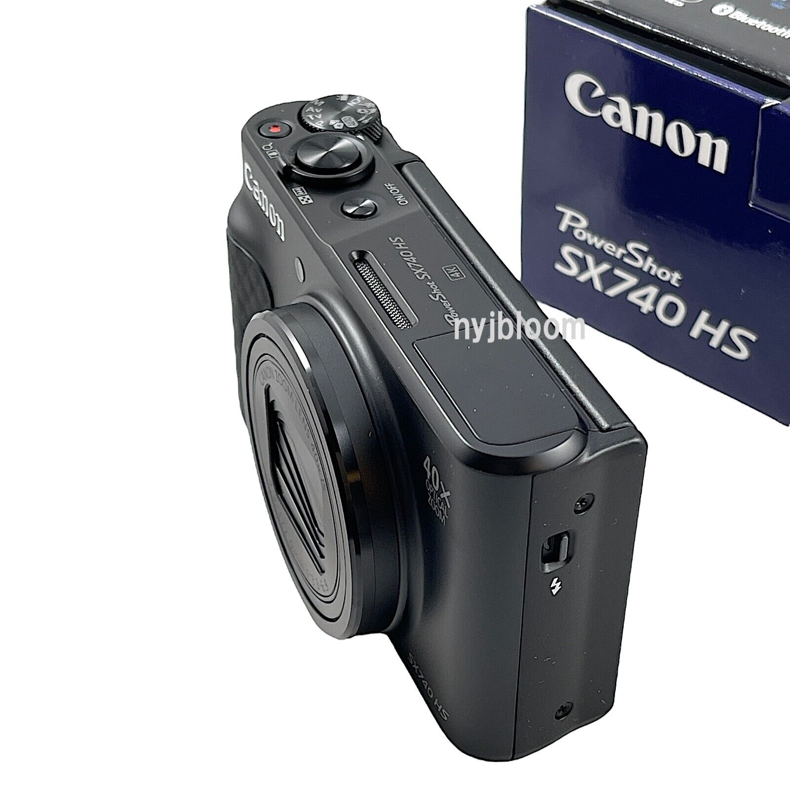 New Canon PowerShot SX740 HS Digital Camera - BLACK - 20.3MP Wifi 4K Video