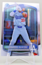 2025 Bowman Draft Chrome - #BDC-111 Eduardo Quintero Dodgers