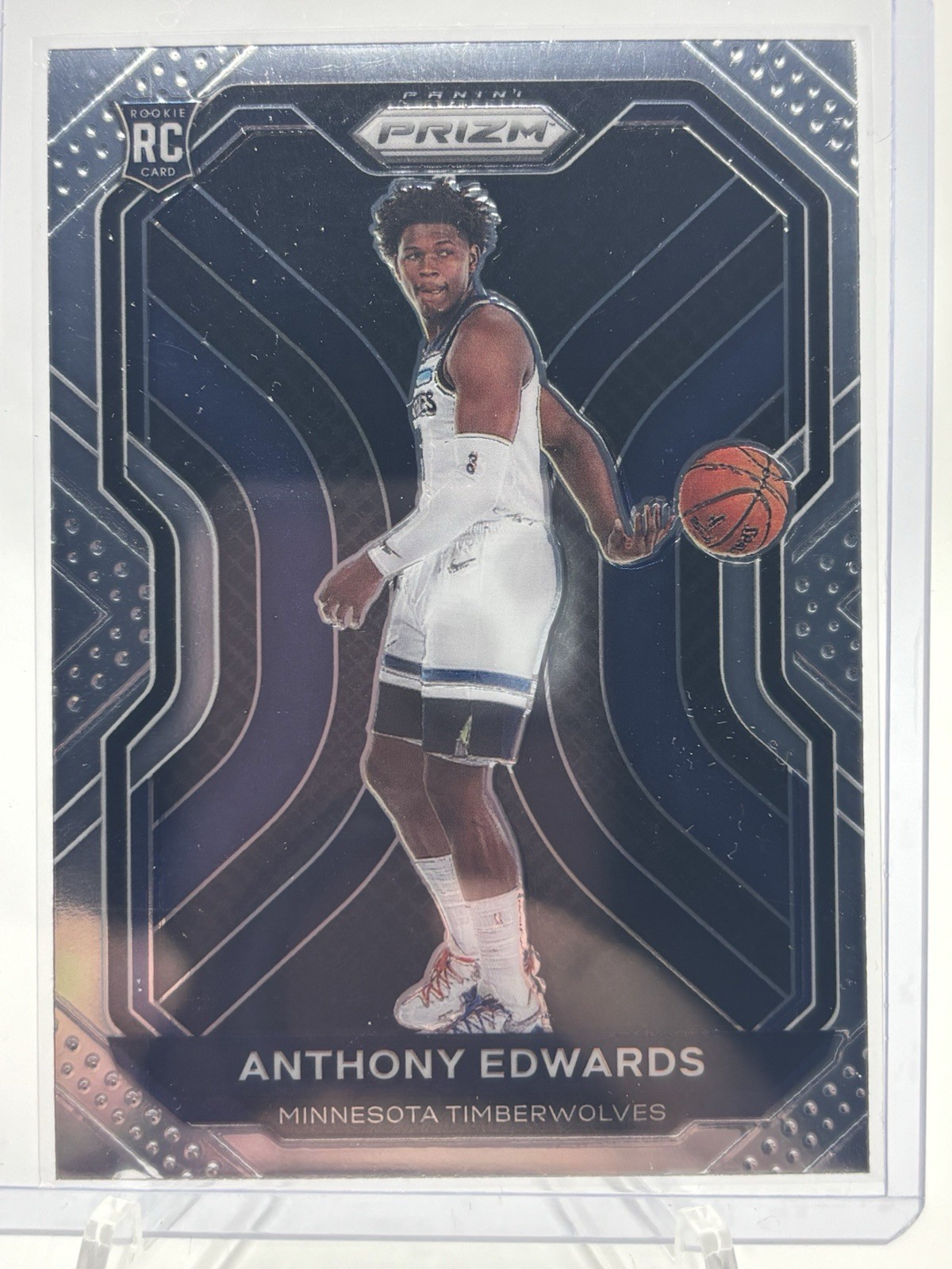 2020-21 Panini Prizm - Anthony Edwards #258 (RC)
