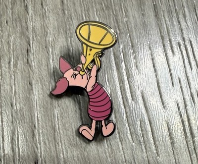 Disney Piglet Enamel Pin with Horn Single Collectible Pin