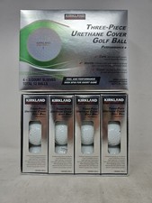 NIB Kirkland Signature Urethane Cover Golf Balls - 12 Piece Set New 4 Sleeves