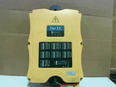 Magnetek Flex 12EX Hängebahn Kran Funkfernsteuerung 6 Bewegungen 2 Gänge Neu In