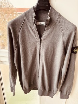 Stone Island Strick Cardigan Grau L