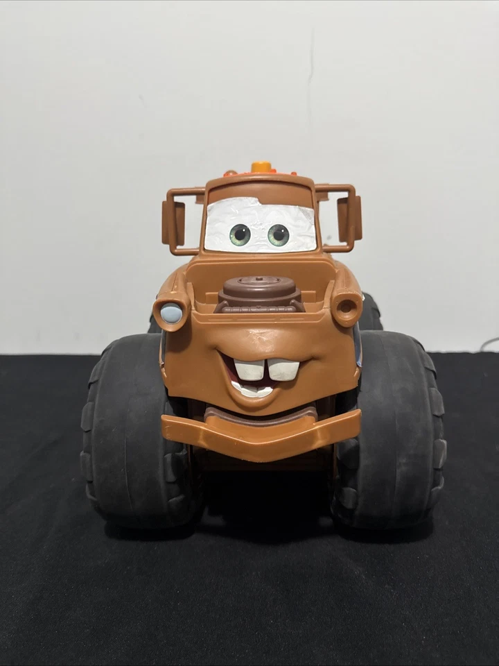 Camión de empuje y tracción Tow Mater Talking Toy Disney Cars 2014 Jakks Works Foto 4 de 4