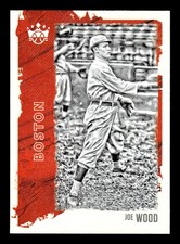 2021 Panini Diamond Kings  Joe Wood #109 Boston Red Sox  Baseball Card