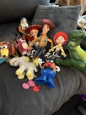 Large Collectable Vintage Toy Story Bundle, Inc: Rare Buttercup Plush