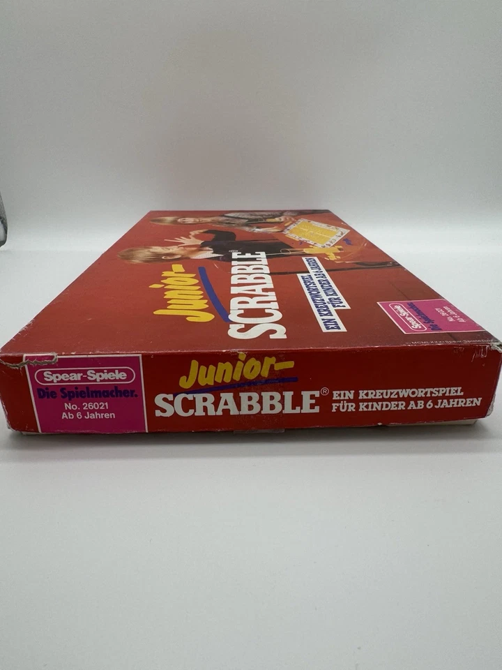 Junior Scrabble Spear Spiele 70er Jahre Brettspiel Gebraucht Guter Zustand - Bild 3 von 4