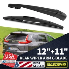 1Set Durable Long service life 11"+12" Rear Windshield Wiper Arm & Blade new