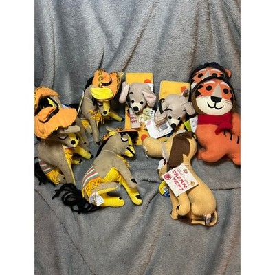 Dream Pets Plush Lot Tiger Lion R Dakin Applause w Tags Stuffed Animals
