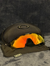 NEW Oakley Radar EV Path OO9208 Polished Black Frame Prizm ORANGE