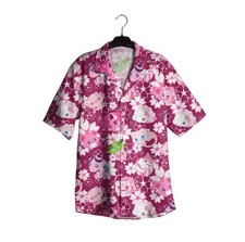 Anime Sakura Hawaiian Shirt Cherry Blossom Summer Shirt Short Special Fans Shirt