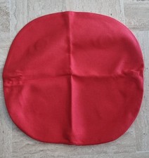 housse de coussin pour chaise tulipe Saarinen tissu rouge