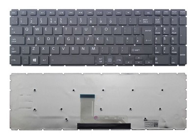 Black UK Keyboard For   Satellite L55W-C L70-C P50-C P50D-C P50T-C #pk