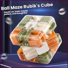 Large 3D Puzzles Maze Cube Engaging Brain Teaser Toy Stress Relief Logic