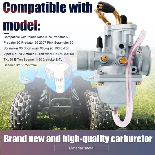 Vergaser kompatibel mit Polaris Sportsman Scrambler Predator 50 90 50cc 90... - Bild 5 von 9