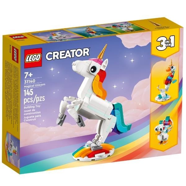 31140 LEGO Creator Unicorno magico, Giochi di costruzione