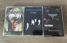 Van Halen Cassette Tapes Lot Of 3 - 5150, Van Halen, OU812