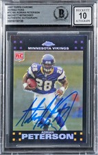 Adrian Peterson Card and Memorabilia Guide 43