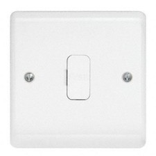 13 Amp Plastic Moulded Unswitched Fused Spur - CLEARANCE - FREE 1 Day Delivery
