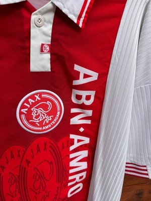 AJAX AMSTERDAM 1997/1998 HOME FOOTBALL SHIRT JERSEY UMBRO SIZE XL