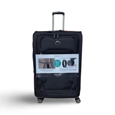 Delsey Paris Helium DLX 29" Softside Check-In Spinner – Black