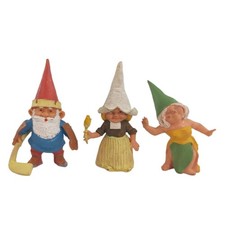 David der Kabauter 3 Figuren Sammlung Uniboek BRB Startoys Zwerg Wichtel