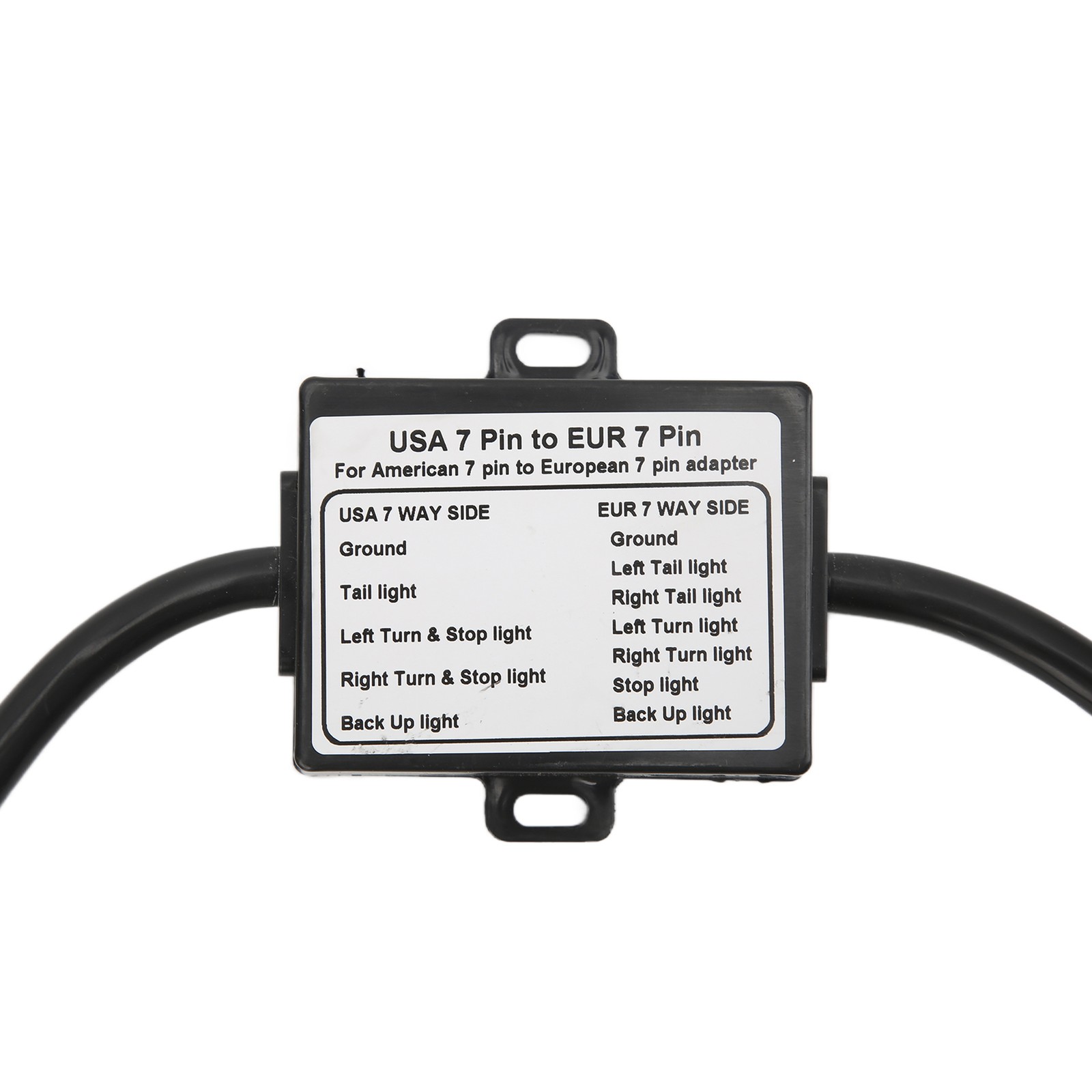 High Performance 7 Pin Trailer Connector For European Trailer Towing New