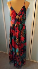 Shein Floral Maxi Dress Size Medium 12