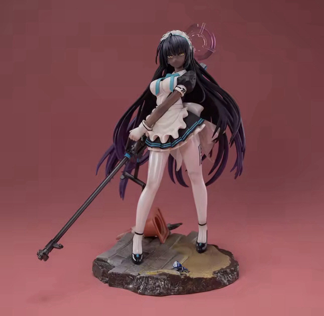 Statue Blue Archive Karin Kakudate pour décoration de bureau et étagère manga