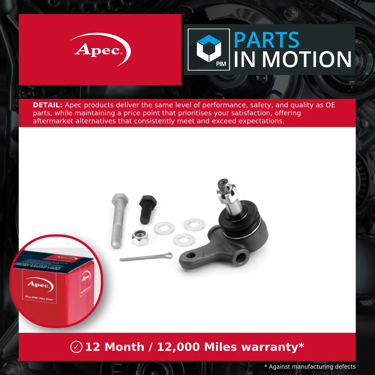 Genuine Mazda Front Shock Absorber Nut For MX-5 MK3 – 9YB041208