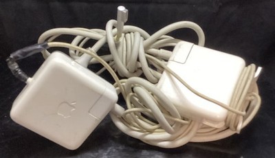 2 Orig.OEM 60W MagSafe1 AC Power Adapter for APPLE 13'' MACBOOK PRO A1344 Used