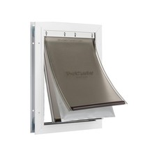 PetSafe Extreme Weather Aluminum Pet Door EnergySaving Thermal Barrier Pet F...