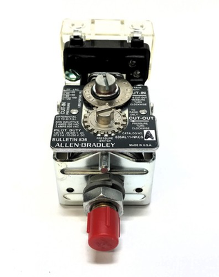 #ad Allen Bradley Pressure Control Switch 836AL11 NKCS NOS $299.95