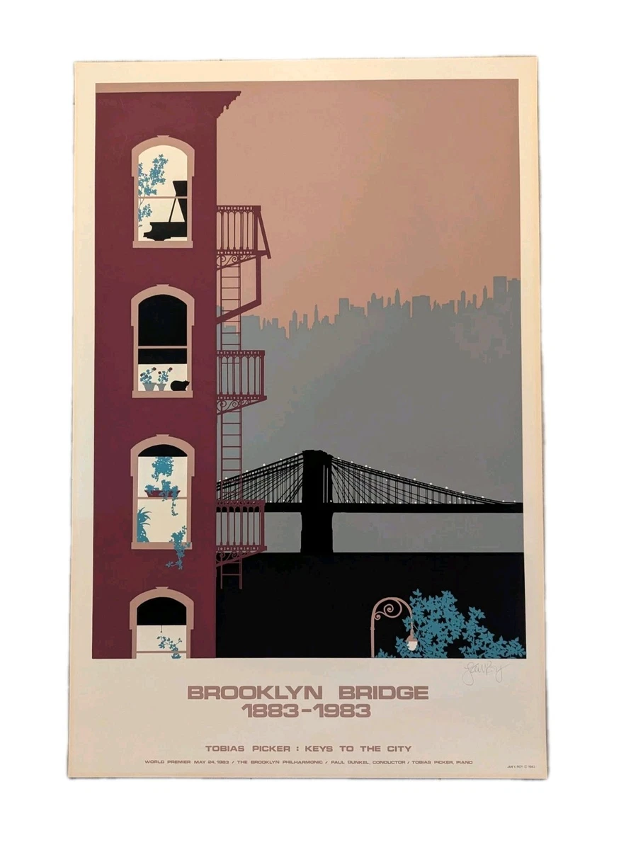 Desert  （ブルックリン）購入ポスター brooklyn bridge print products for sale | eBay