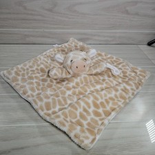 Carters Giraffe Lovey Security Blanket Plush Stuffed Animal Pacifier Holder D