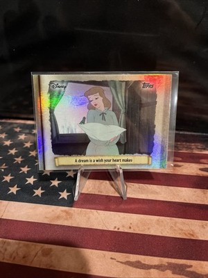 2025 Topps Disney Wonder Cinderella's Story #C75-2 A DREAM IS A WISH YOUR HEART