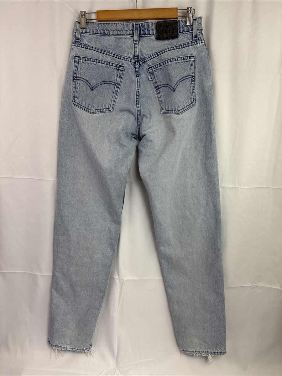 Vintage 90s Levis SilverTab Loose Jeans Womens Baggy Sz 11/12 Long