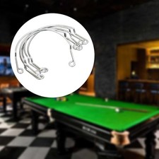 6 Pieces Billiard Net Bag Fixators Accessories Easy Installation Snooker Metal