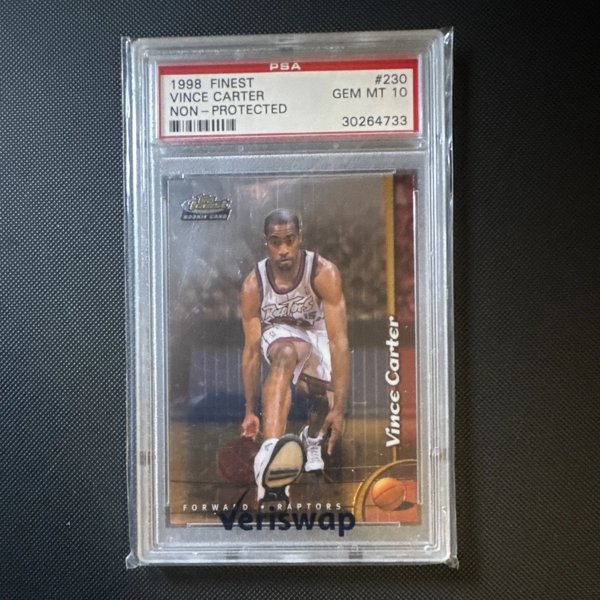 Vince Carter Basketball Grade 10 Rookie Sports Trading Cards