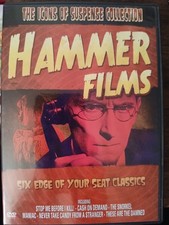Icons of Suspense Collection Hammer Films DVD 2010 3 Disc Set 6 Movies VGC 