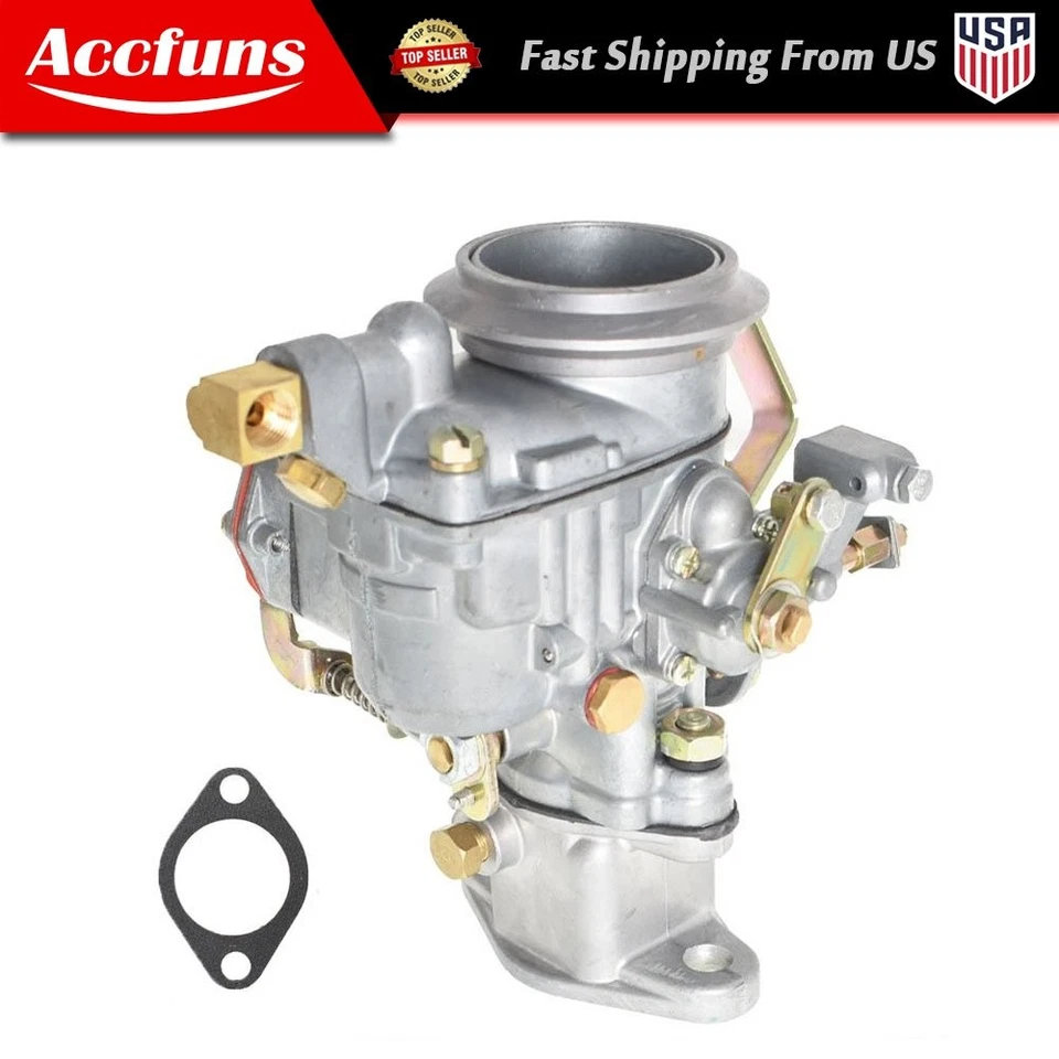Fit For Jeep CJ6 series 2.2L 134Cu 1959-1973 17701.02 F Head Carburetor — 第 2/4 张图片